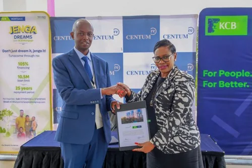 KCB and Centum Launch Mortgage Plan to Boost Home Ownership