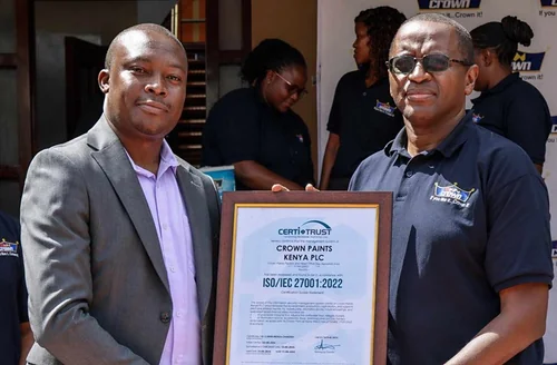 Crown Paints Secures ISO/IEC 27001:2022 Certification, Strengthening Data Security and Regional Competitiveness