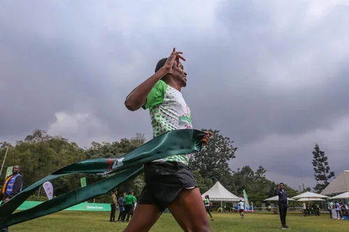 Ng’eno and Kalondu Win the Third Edition of the Safaricom CEO Run Held at Karura Forest