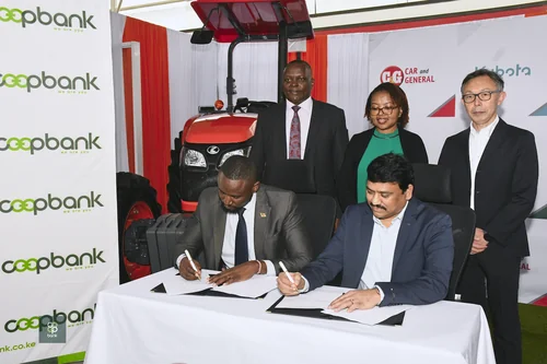 Co-operative Bank Partners With Car & General in Tractor Financing