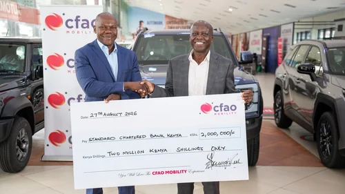 CFAO Mobility Kenya Fuels the Standard Chartered Nairobi Marathon with KES 2 Million Sponsorship