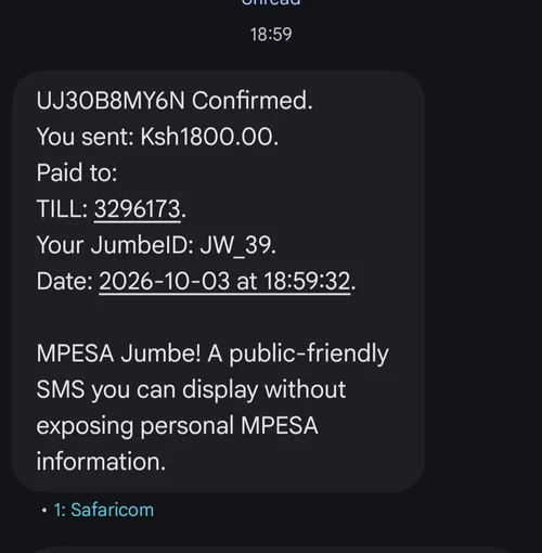 M-PESA Jumbe addresses the privacy risk of sharing payment confirmations